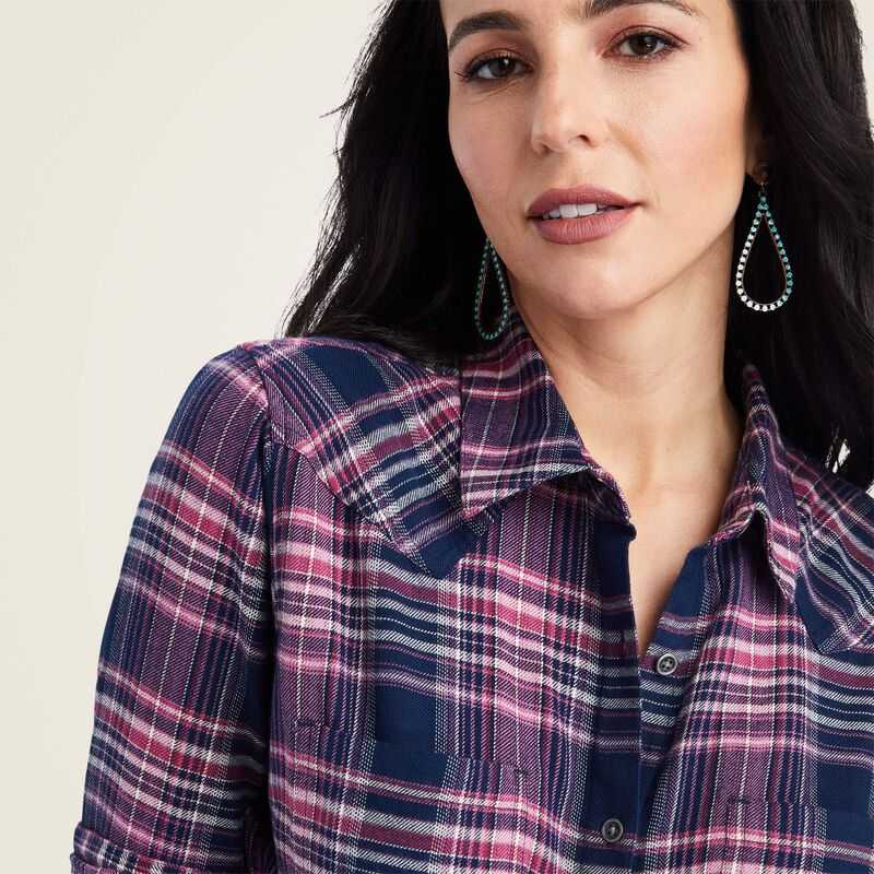 Ariat Billie Jean Shirt Sweetness Plaid | 176IDCWTH