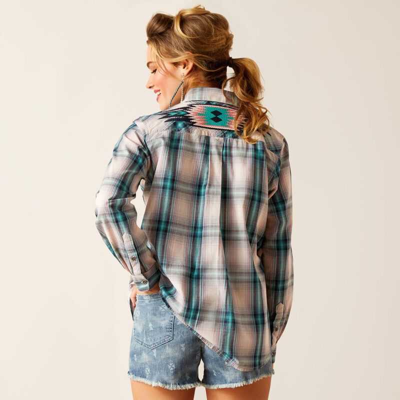 Ariat Billie Jean Shirt Tomboy Plaid | 965YDQRFJ