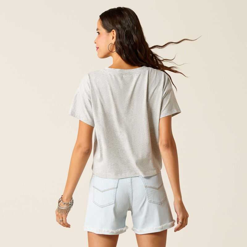 Ariat Birdie T-Shirt Grey | 634BTLWSF