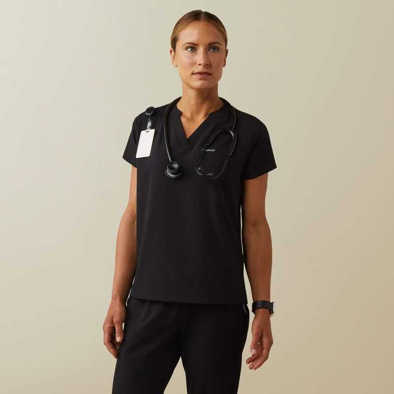 Ariat Black Scrubs Uniform Black | 150JZFHAI