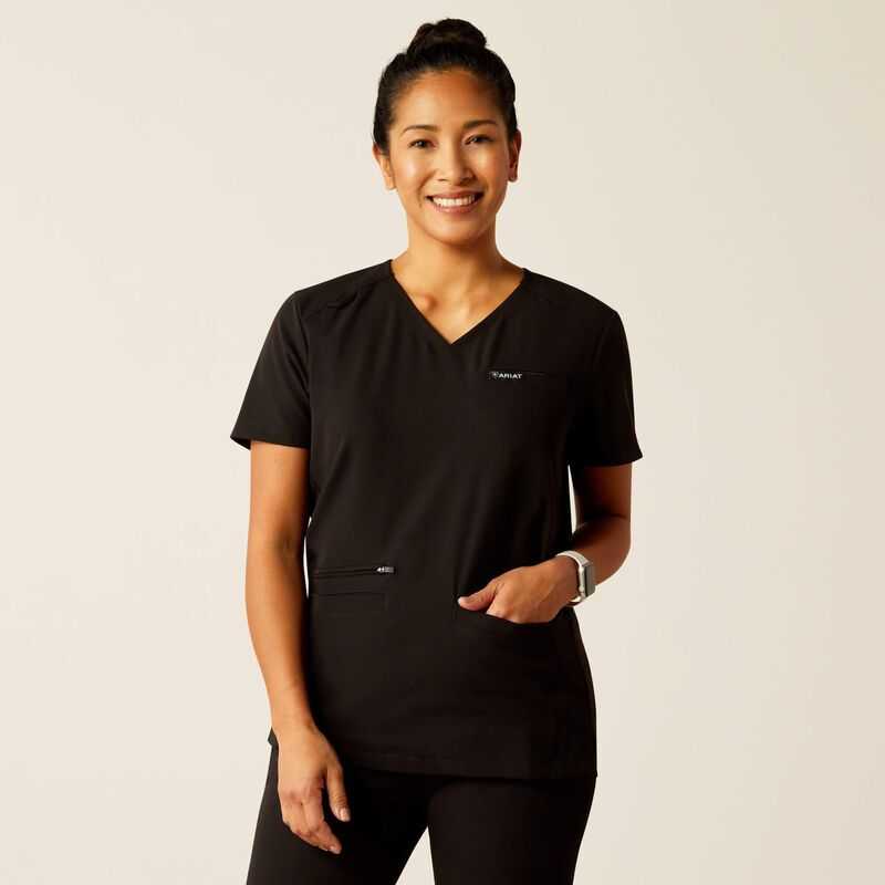 Ariat Black Scrubs Uniform Black | 150JZFHAI