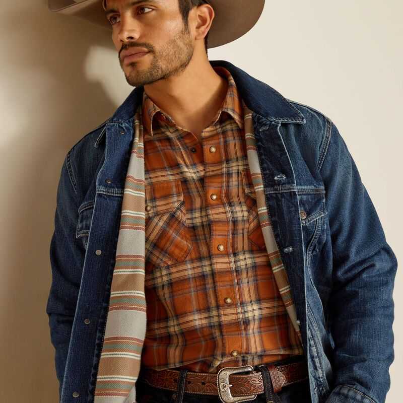 Ariat Blanket Lined Trucker Jacket Victor | 308UGETHN