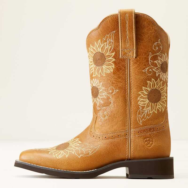 Ariat Blossom Western Boot Brown | 639QORLGE