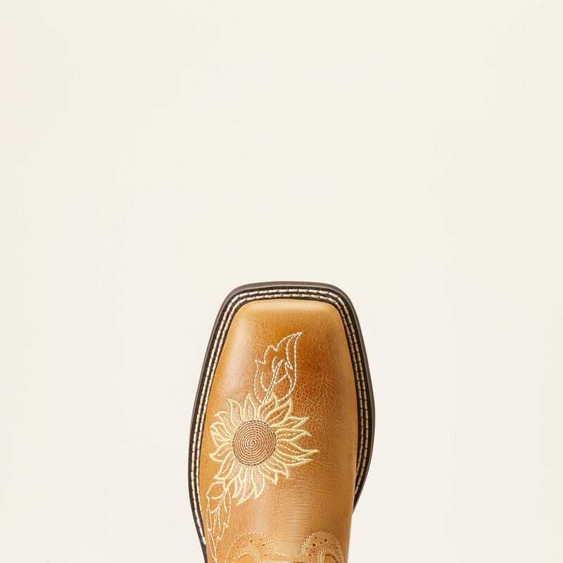 Ariat Blossom Western Boot Brown | 639QORLGE