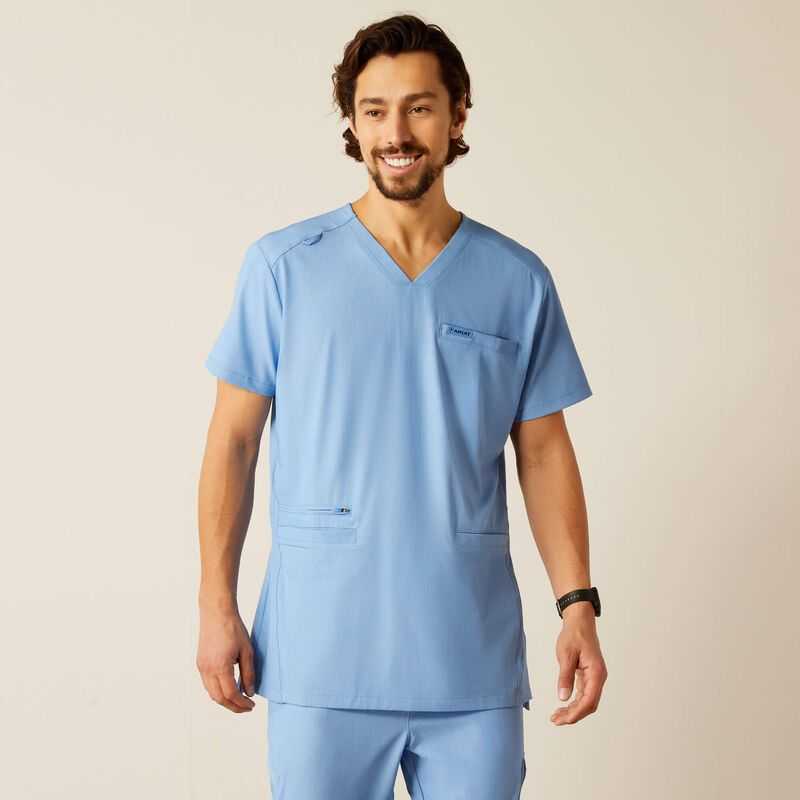 Ariat Blue Scrubs Uniform Light Blue | 214PZMHQN