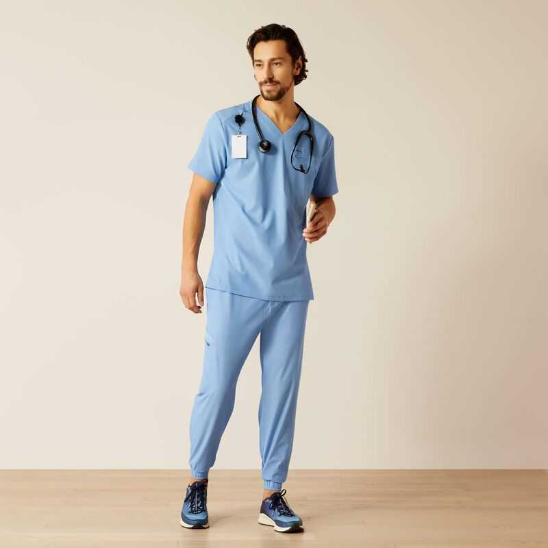 Ariat Blue Scrubs Uniform Light Blue | 214PZMHQN