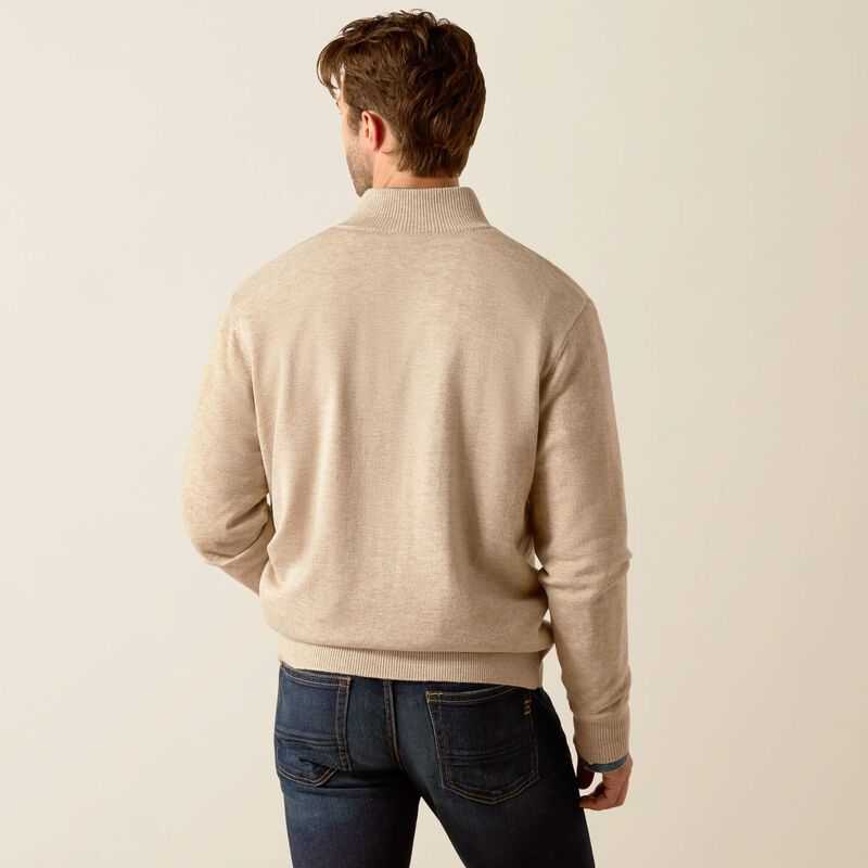 Ariat Bolinas Sweater Beige | 210EYKJAW