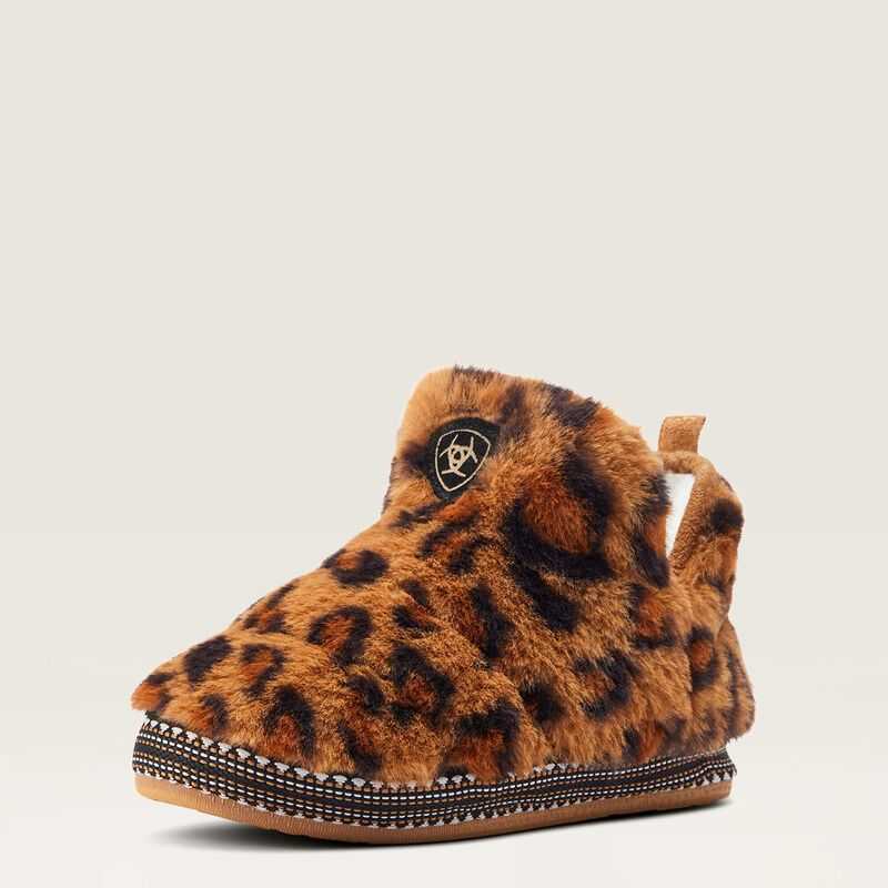 Ariat Bootie Slipper Leopard | 748FOEVKM