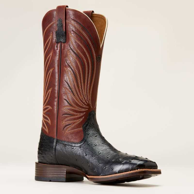 Ariat Brandin' Ultra Western Boot Black | 835FVJWOU