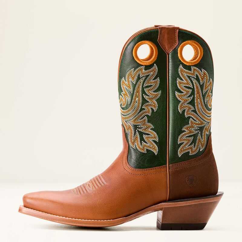 Ariat Bronc Stomper Cowboy Boot Benedictine|lucky Clover | 230NQGYJS