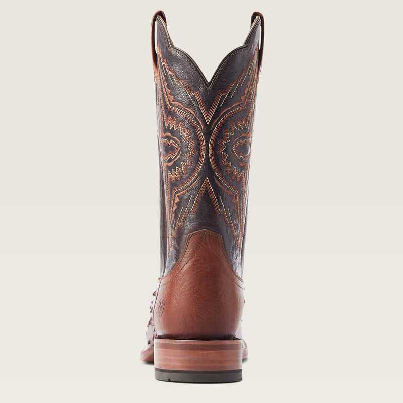 Ariat Broncy Western Boot Cinnamon Full Quill Ostrich | 402RNOWQL