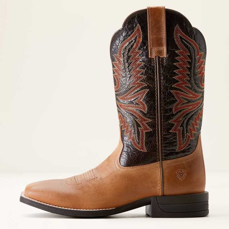 Ariat Brush Creek Cowboy Boot Brown / Brown | 968BCYFIK