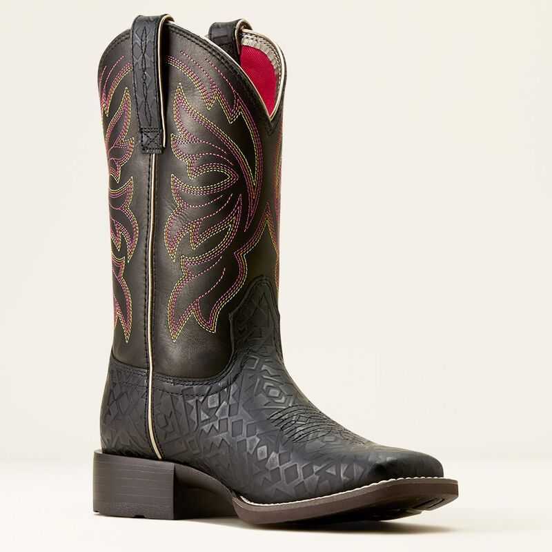 Ariat Buckley Western Boot Black / Black | 347DOVEQR