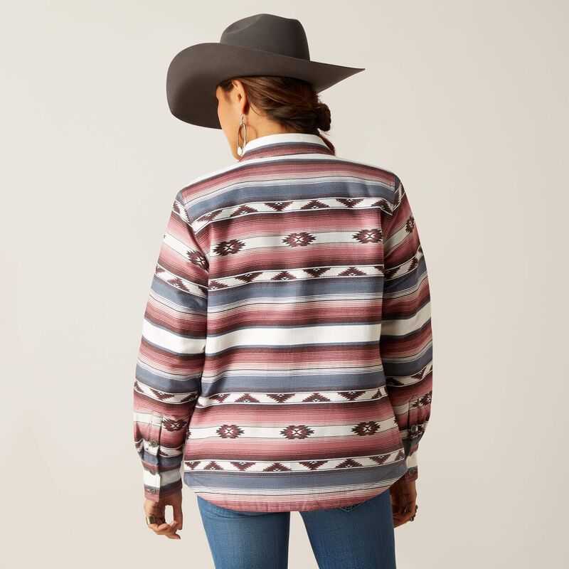 Ariat Buffalo Plaid Shirt Jacket Serape | 514IYAXFB