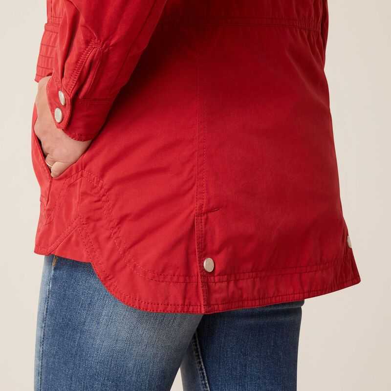 Ariat Calumet Field Jacket Red | 936FGRDOW