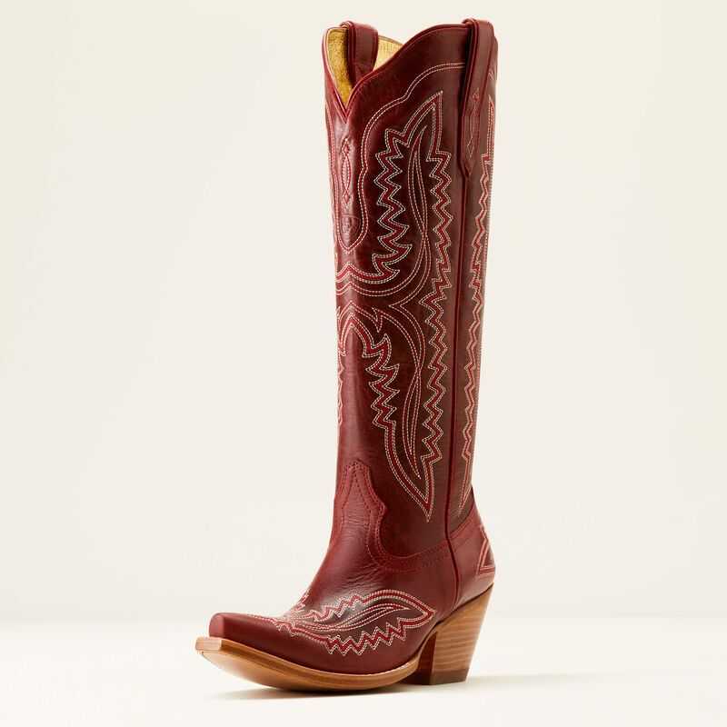 Ariat Casanova Western Boot Red | 018CAXRKY