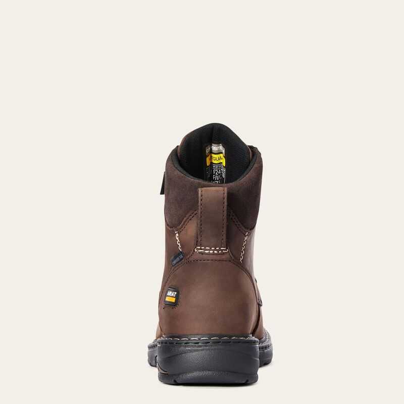 Ariat Casey 6' MetGuard Composite Toe Work Boot Brown | 659FXQHIE