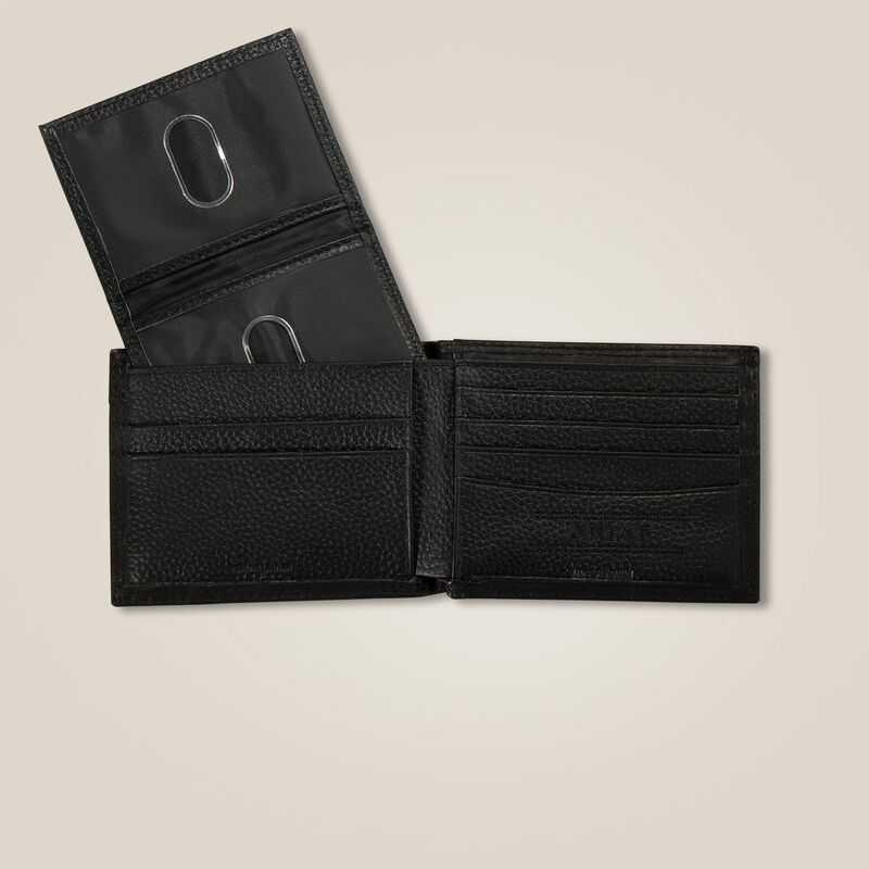 Ariat Center ridge bifold wallet Black | 813UVPSWN