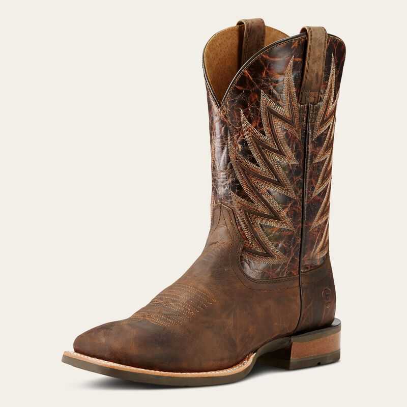 Ariat Challenger Western Boot Brown | 687ZGFJMX