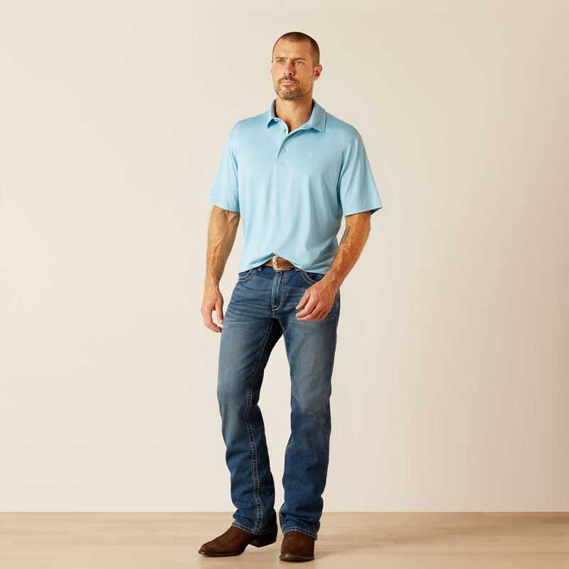 Ariat Charger 2.0 Polo Blue | 291OBHJSY