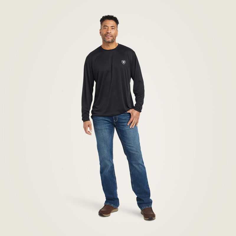 Ariat Charger Americana T-Shirt Black | 132DSBOLU