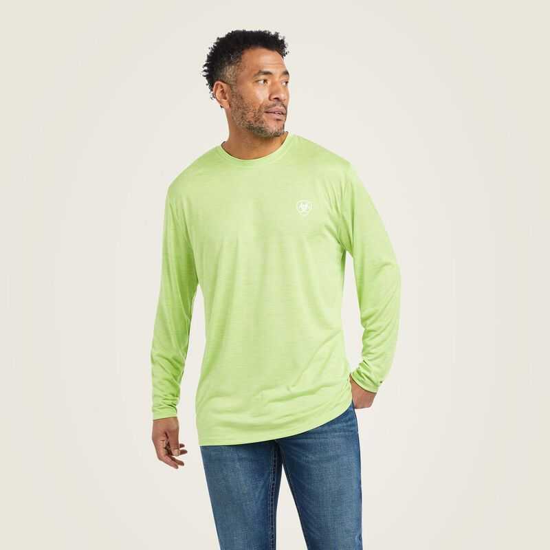 Ariat Charger Americana T-Shirt Green | 320MSFBTD