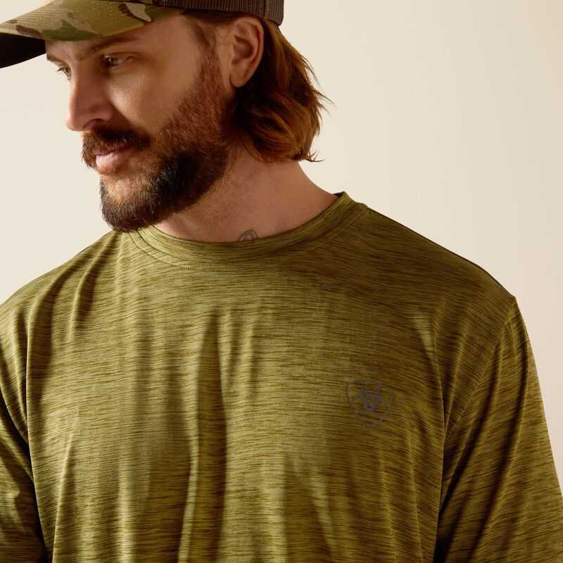 Ariat Charger Basic T-Shirt Olive | 819ALEXGJ