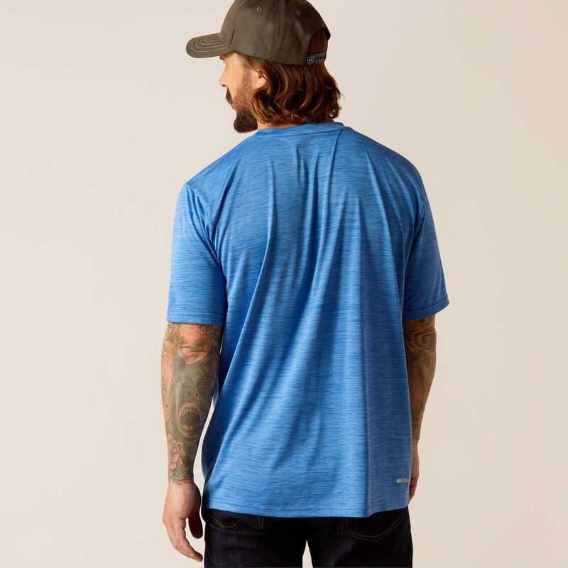 Ariat Charger Basic T-Shirt Seascape | 206MCPEBQ