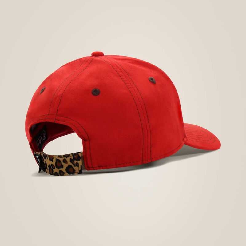 Ariat Cheetah logo cap Red | 423TSOAMI