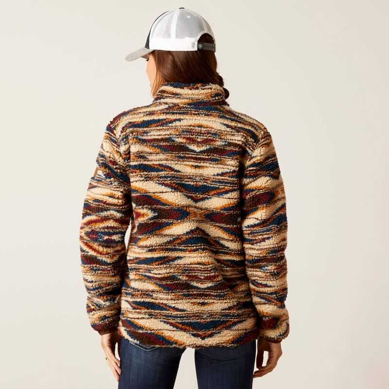 Ariat Chimayo Fleece Jacket Sunset Saltillo Jcd | 248VOKQUN