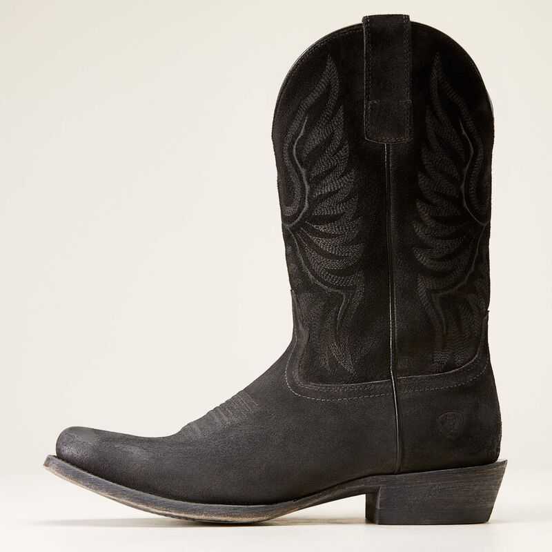 Ariat Circuit High Stepper Western Boot Black | 684ZIEHFC