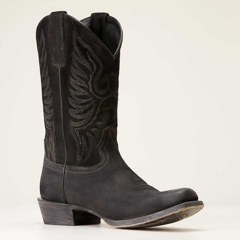 Ariat Circuit High Stepper Western Boot Black | 684ZIEHFC