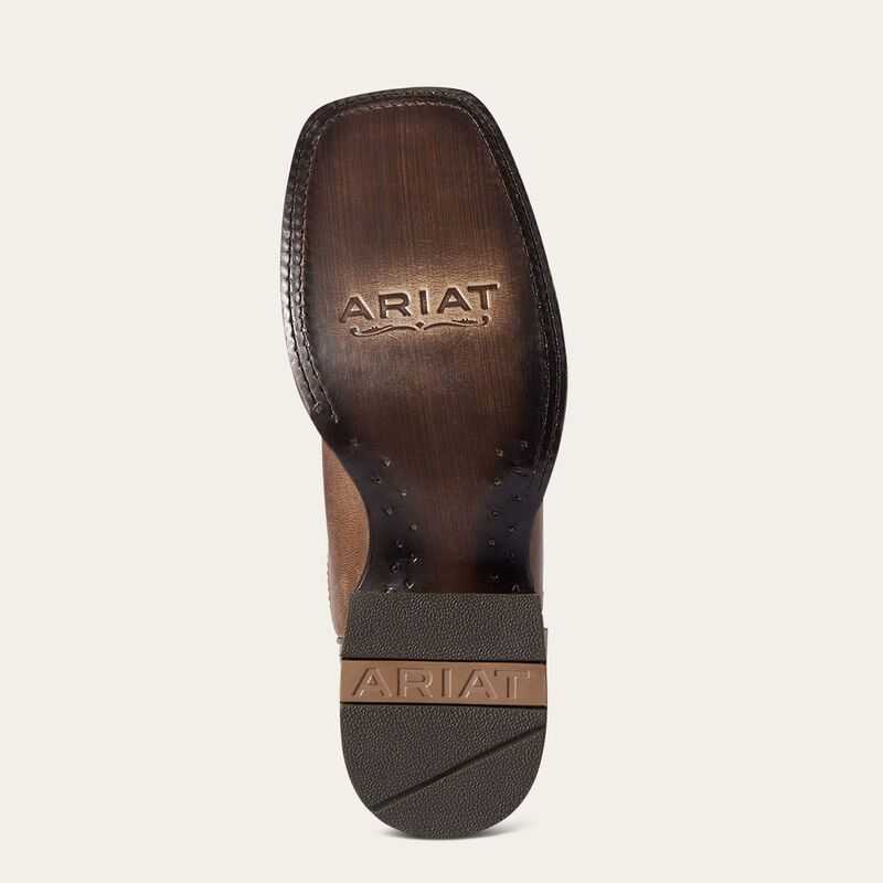 Ariat Circuit Patriot Western Boot Brown | 467DAOQTP