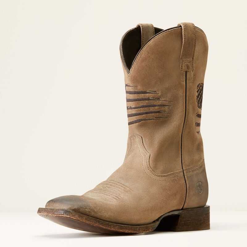 Ariat Circuit Patriot Western Boot Grey | 738OJGACB