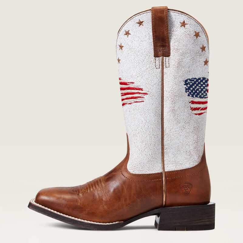 Ariat Circuit Patriot Western Boot Saddle Up | 102LJNYPU