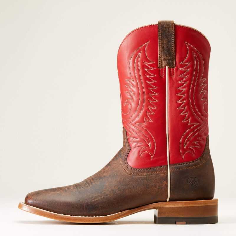 Ariat Circuit Paxton Cowboy Boot Brown | 798PHFGLM