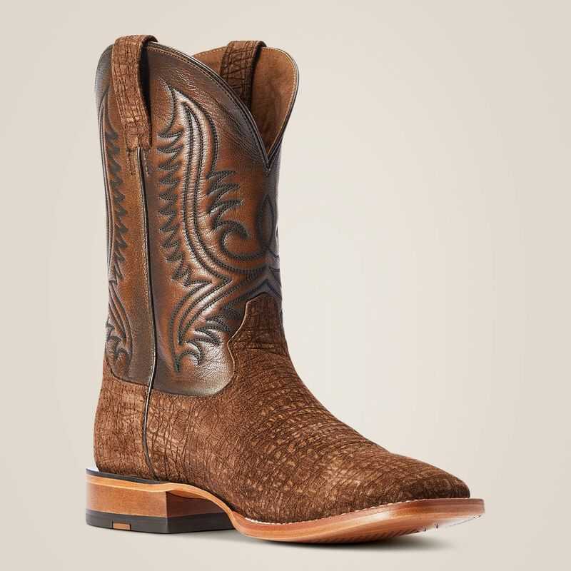 Ariat Circuit Paxton Cowboy Boot Brown | 253ZGLWIB