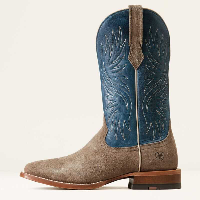 Ariat Circuit Rockridge Western Boot Smokey Roughout | 125WUDALG