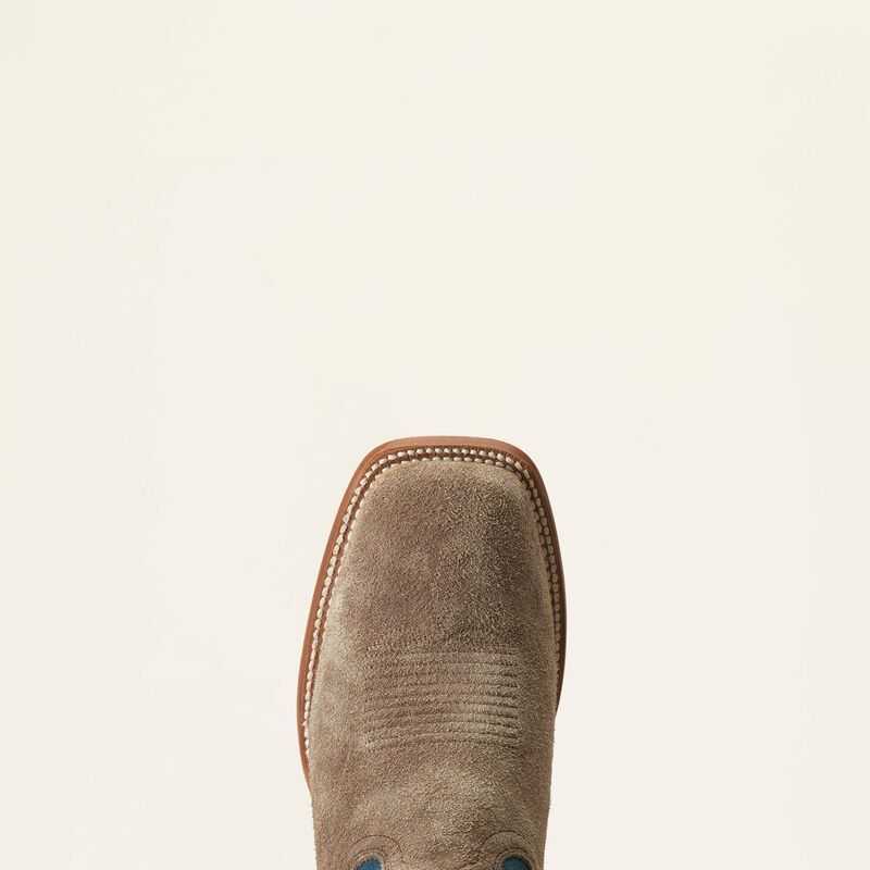 Ariat Circuit Rockridge Western Boot Smokey Roughout | 125WUDALG