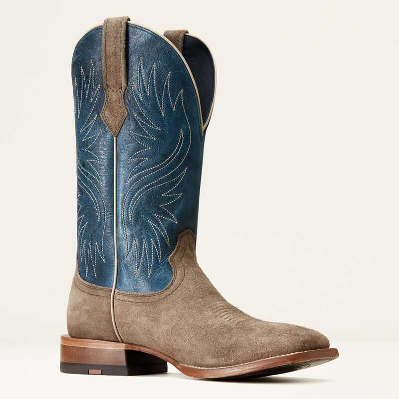 Ariat Circuit Rockridge Western Boot Smokey Roughout | 125WUDALG