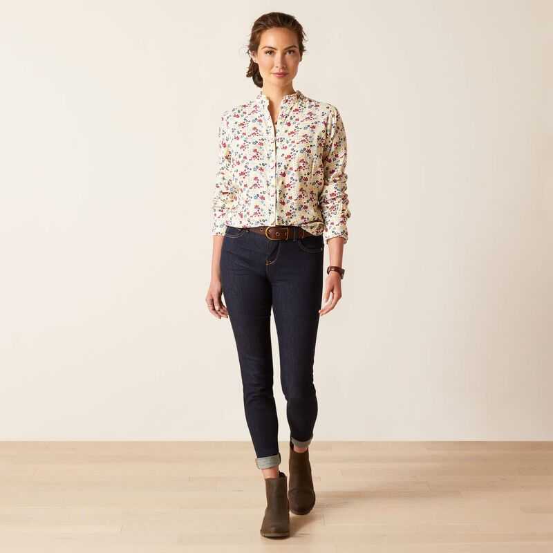 Ariat Clarion Blouse Mod Floral | 697QOTLFI