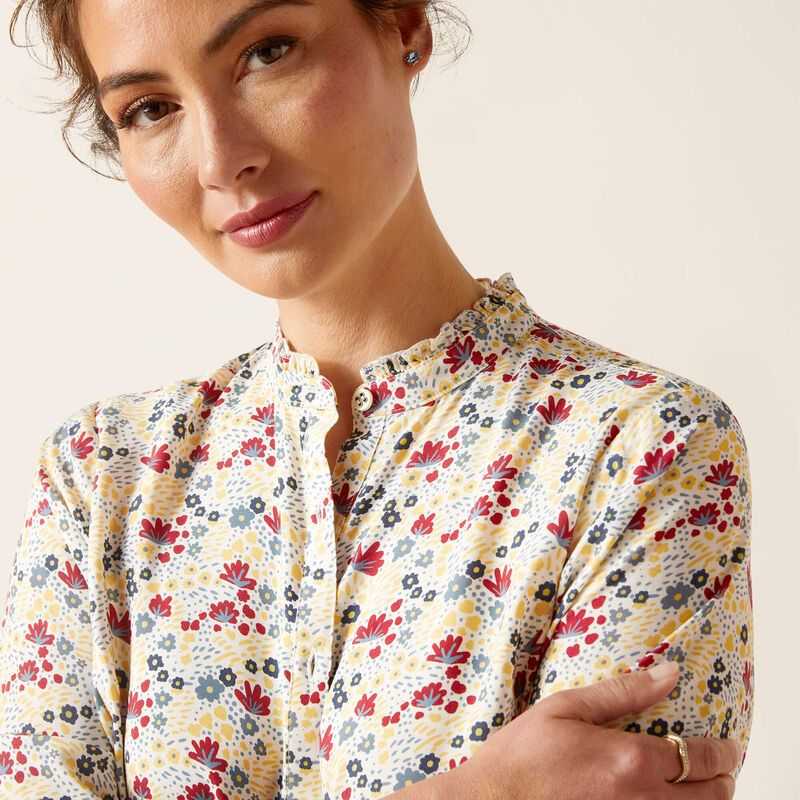 Ariat Clarion Blouse Mod Floral | 697QOTLFI