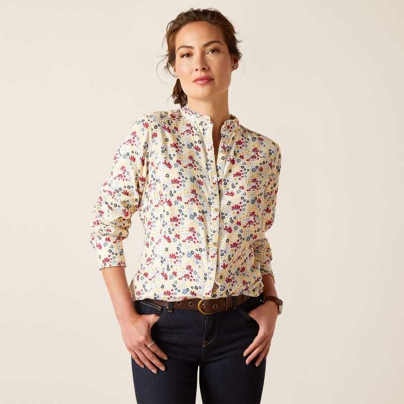 Ariat Clarion Blouse Mod Floral | 697QOTLFI