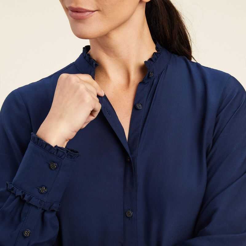 Ariat Clarion Blouse Navy | 503HXLSGT