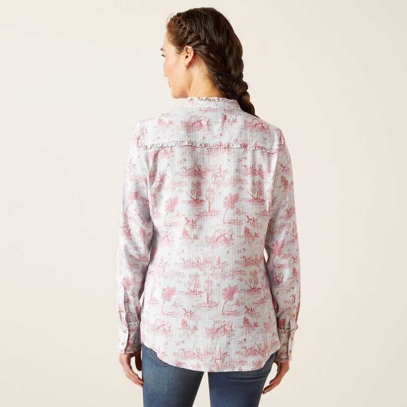 Ariat Clarion Blouse Toile | 687QXMUNG