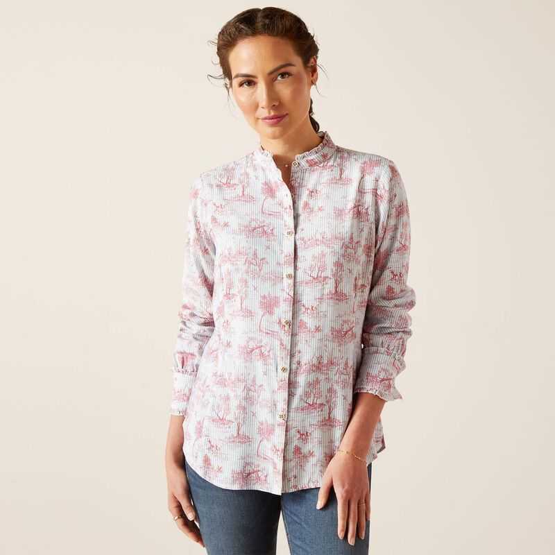 Ariat Clarion Blouse Toile | 687QXMUNG