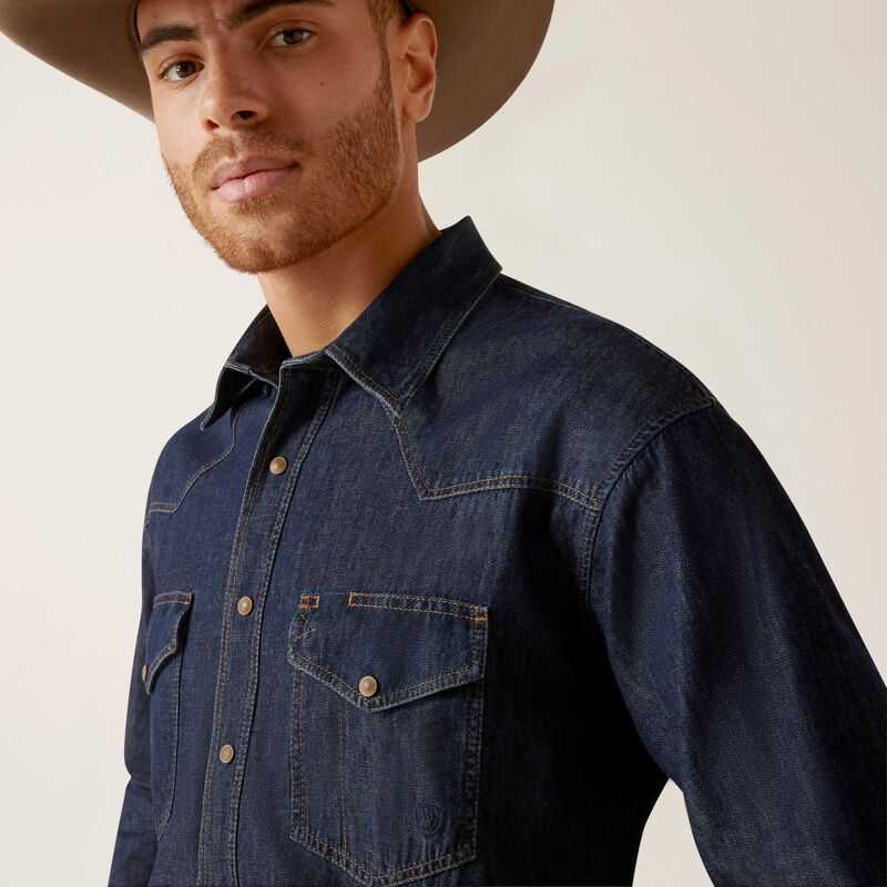 Ariat Classic Denim Shirt Broadway | 896OFNJZR