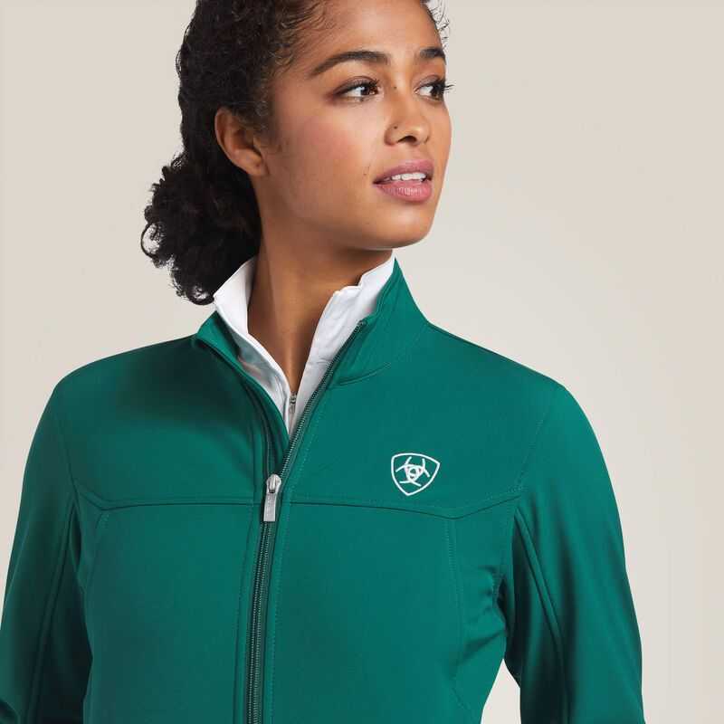 Ariat Classic Team Softshell MEXICO Jacket Verde | 769YLSHNK