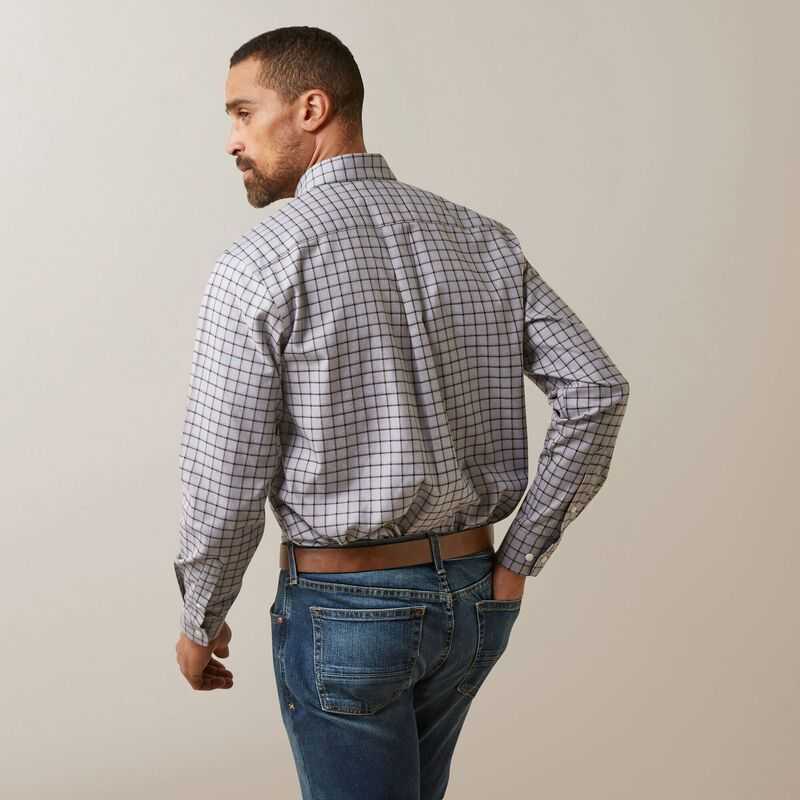 Ariat Clement Shirt Grey | 634TSBLNJ