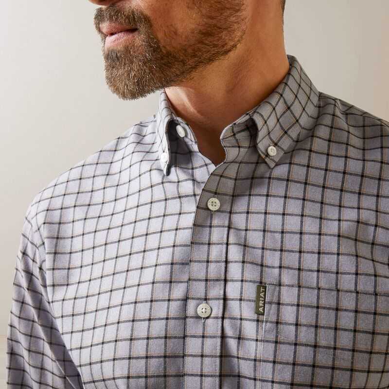 Ariat Clement Shirt Grey | 634TSBLNJ